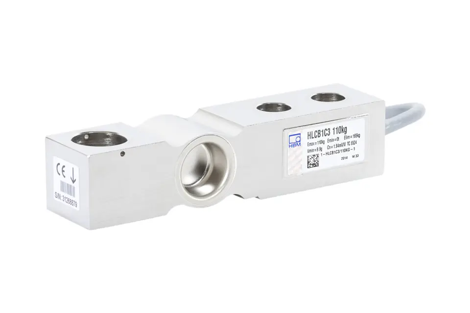 Produktfoto 1 von HBM Messtechnik 1-HLCB1C3/4.4T, Biegestabwägezelle HLCB1C3/4,4t