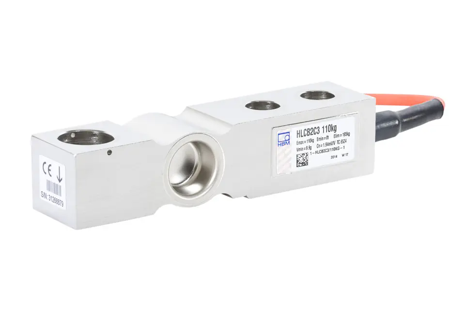 Produktfoto 1 von HBM Messtechnik 1-HLCB2C3/1.76T-1, Biegestabwägezelle IP69K, HLCB2C3/1,76t