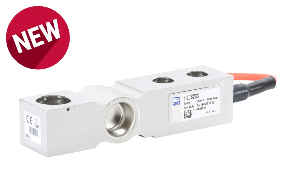 Produktfoto 1 von HBM Messtechnik 1-HLCB2C3/10T, Biegestabwägezelle IP69K, HLCB2C3/10t