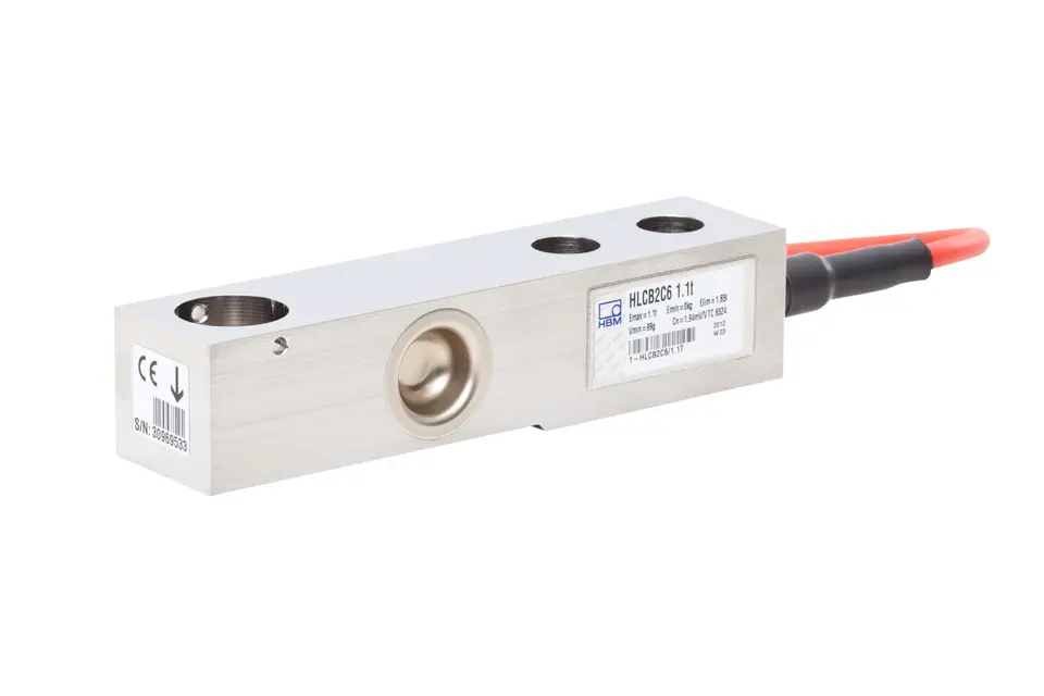 Produktfoto 1 von HBM Messtechnik 1-HLCB2C4/1.1T, Wägezelle OIML 4000D HLCB2C4/1,1t