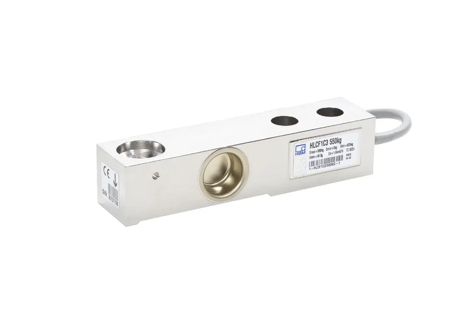 Produktfoto 1 von HBM Messtechnik 1-HLCF2C3/220KG-1, Biegestabwägezelle HLCF2C3/220kg
