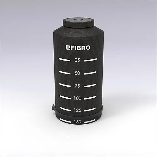 Produktfoto 1 von FIBRO 2480.081.120.065.250 Kolbenstangenschutz, FIBRO-TEX®