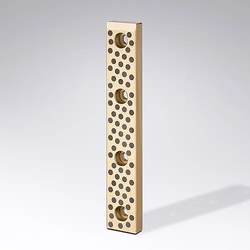Produktfoto 1 von FIBRO 2960.93.100.300 Gleitplatte, Bronze mit Festschmierstoff, VDI 3357