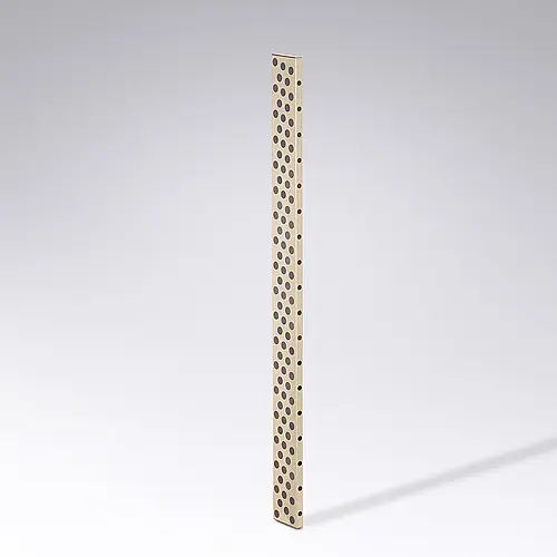 Produktfoto 1 von FIBRO 2961.73.025.005.0305 Flachleiste m. zwei Gleitflächen, Bronze m. Festschm.