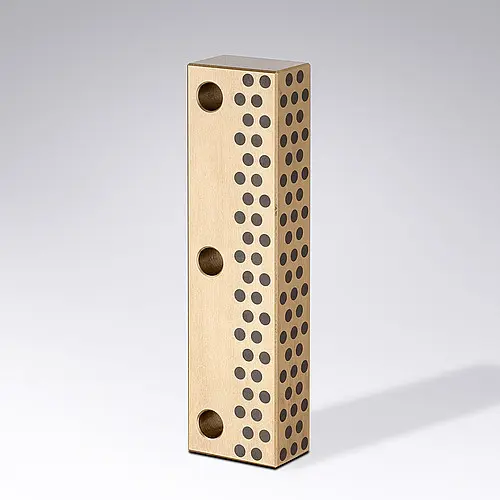 Produktfoto 1 von FIBRO 2962.77.065.065.0300, Führungsleiste mit zwei Gleitflächen, Bronze mit