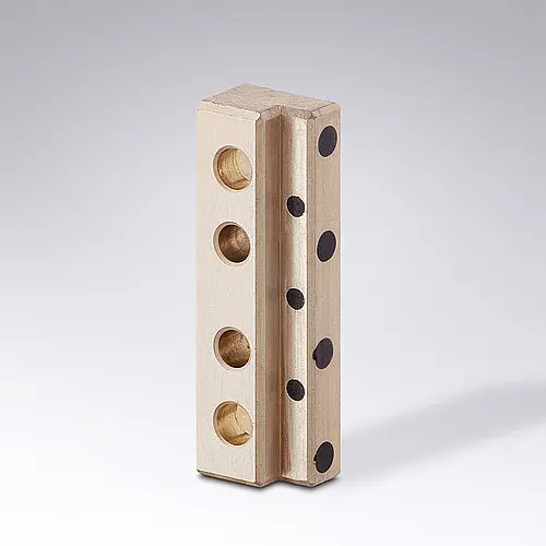 Produktfoto 1 von FIBRO 2962.83.020.020.080 Winkelleiste, Bronze mit Festschmierstoff