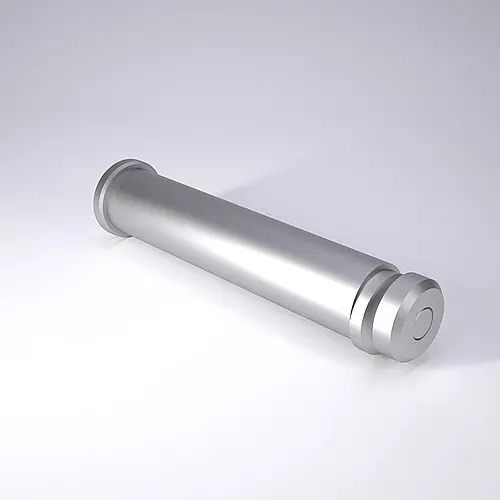 Produktfoto 1 von FIBRO 2132.10.55.076 Tragbolzen mit Fallringsicherung und Feder, nach VW-Norm