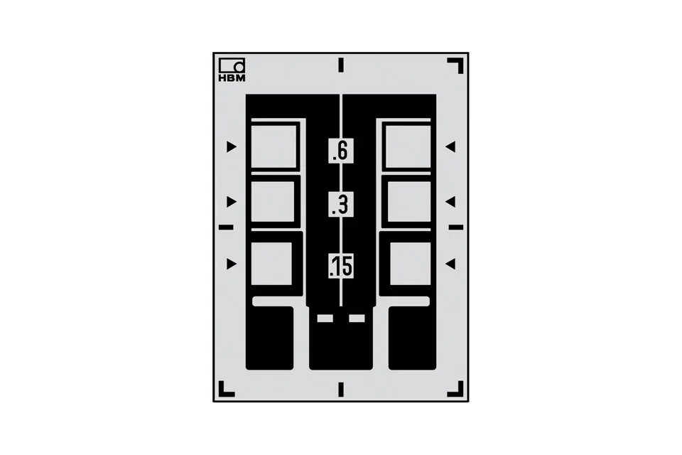 Produktfoto 1 von HBM Messtechnik 1-ATN1-3/1.05_W, TK0-Kompensationswiderstand ATN1 3/1.05W