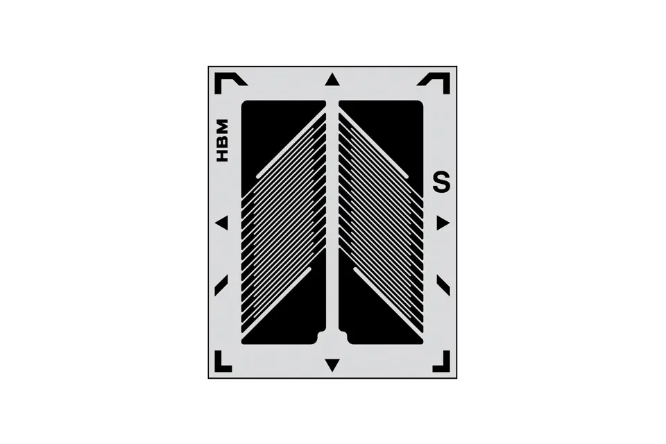 Produktfoto 1 von HBM Messtechnik DMS 2/1000W XU11S, Aufnehmer, Serie U, P\n: 1-XU11S2/1K0_W
