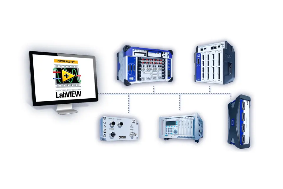Produktfoto 1 von HBM Messtechnik 1-LABVIEW-DRIVER, LabVIEW Treiber für HBM DAQ-Systeme