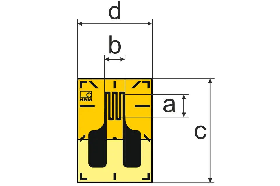 HBM Messtechnik DMS 1.5/120 LY47, Lineare DMS für die SA, P\n: 1-LY47-1.5/120