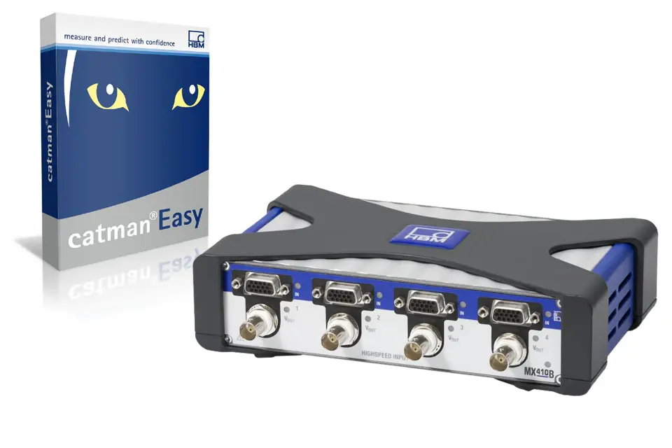 Produktfoto 1 von HBM Messtechnik 1-MX410-PAKEASY, QuantumX Paket: MX410B + catmanEASY