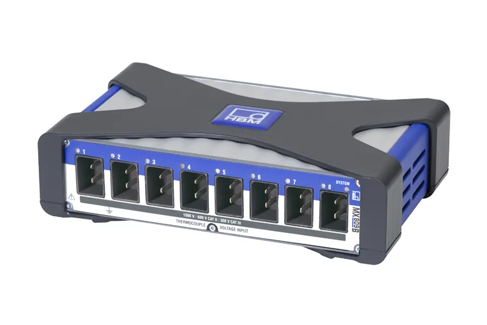 Produktfoto 1 von HBM Messtechnik 1-MX809B, QuantumX Thermoelemente, isol. (8)