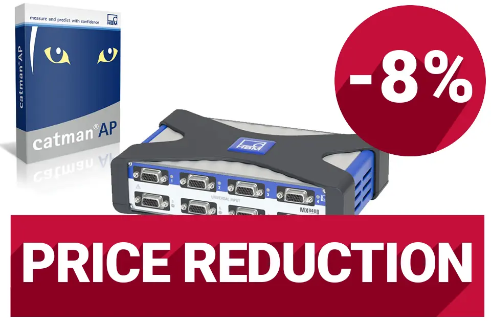 Produktfoto 1 von HBM Messtechnik 1-MX840-PAKAP, QuantumX Paket: MX840B + catmanAP