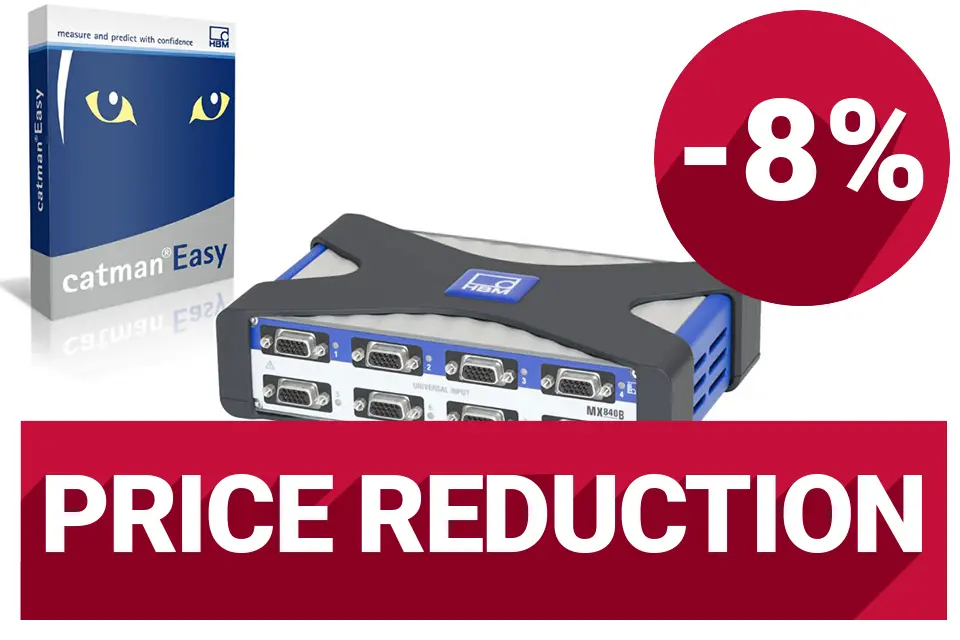 Produktfoto 1 von HBM Messtechnik 1-MX840-PAKEASY, QuantumX Paket: MX840B + catmanEASY