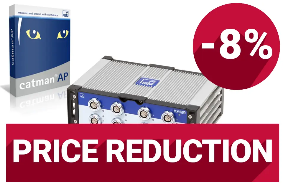 Produktfoto 1 von HBM Messtechnik 1-MX840B-R-PAKAP, SomatXR-Paket: MX840B-R + catman AP
