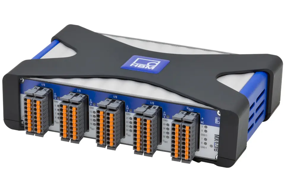 Produktfoto 1 von HBM Messtechnik 1-MX879B, QuantumX Multi IO (32 DIO, 8 DAC)
