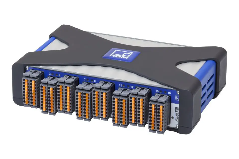 Produktfoto 1 von HBM Messtechnik 1-MX1615B, QuantumX Brückenmessverstärker (16)