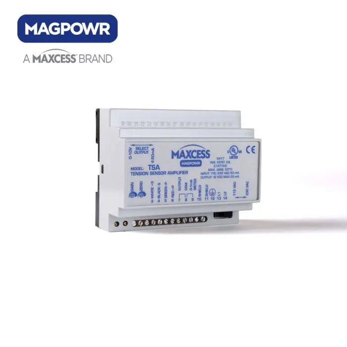 Produktfoto 1 von Maxcess Messverstärker für Kraftsensor, Ausgang: 0..+10VDC / 4-20mA, TSA