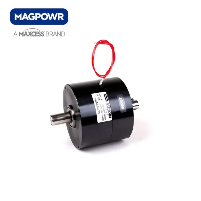 Produktfoto 1 von Maxcess Kupplung, Magnetpulver, Sofstep-Serie, 7.91Nm/100W, Psc70-24V