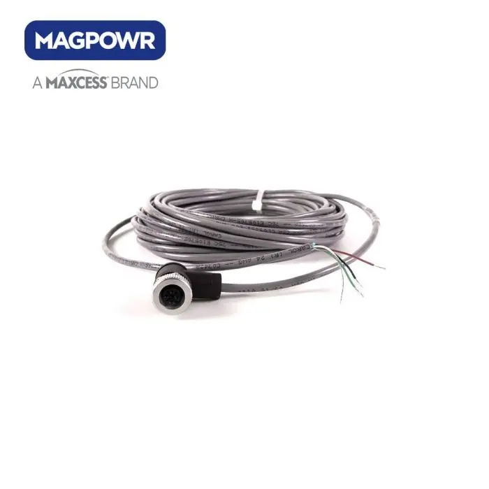 Produktfoto 1 von Maxcess Sensor Signalleitung, für Kraftsensoren, LCC10M/90, L=10m, M12, 90°