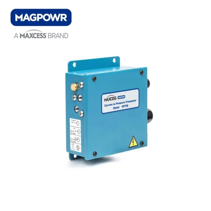 Produktfoto 1 von Maxcess Strom/Druck Wandler, in Gehäuse IP65, 115/230VAC, IPT-E, 4-20mA/0-5.5bar