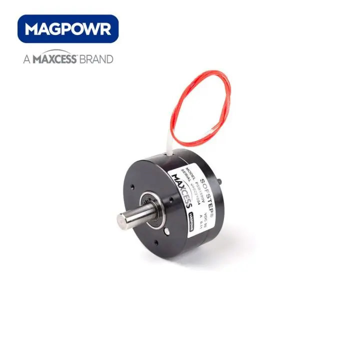Produktfoto 1 von Maxcess Bremse, Magnetpulver, Sofstep-Serie, 1.7 Nm/20W, Psb15-24V
