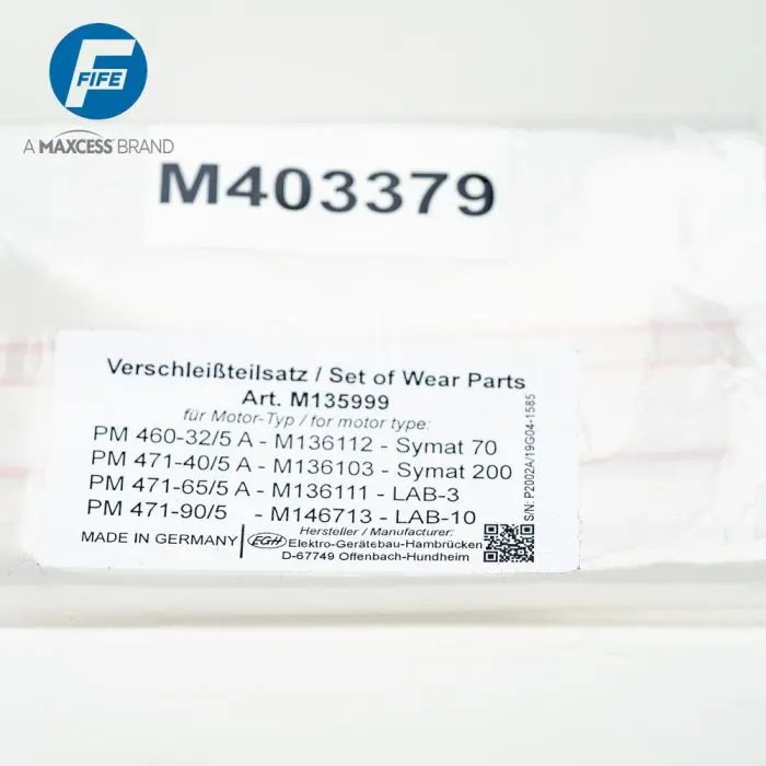 Produktfoto 1 von Maxcess Kohlebürstensatz, Sy-50; Sy-70; GMA-1/3; LAB-1/3