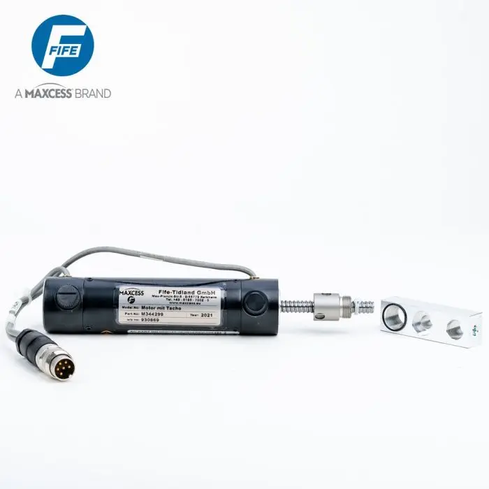 Produktfoto 1 von Maxcess Motor mit Tacho, Fife-Symat 25 Typ 003, mit Spindel und Schubklotz