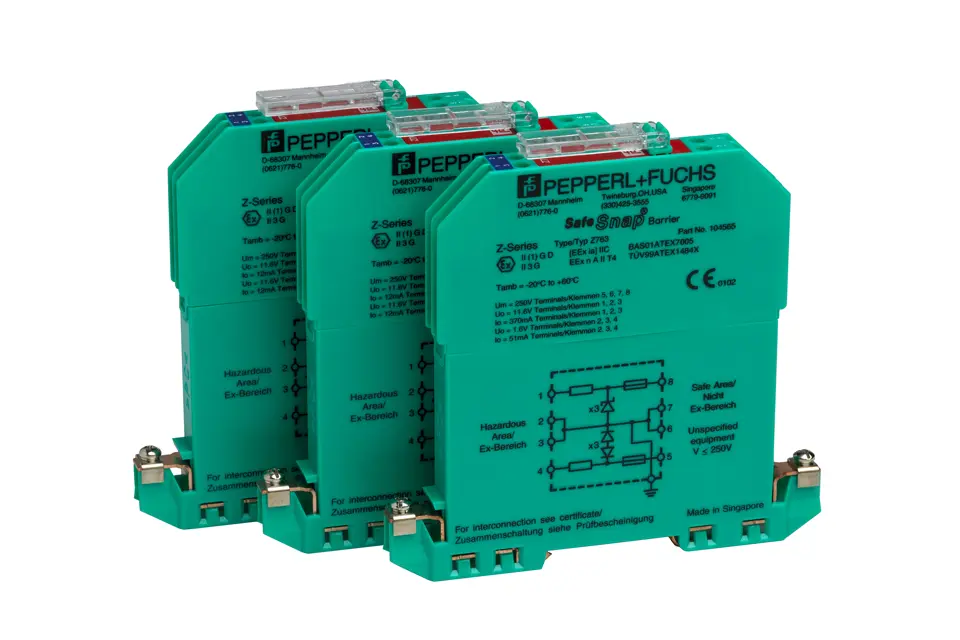 Produktfoto 1 von HBM Messtechnik 1-SB02A, Sicherheitsbarrieren EEx ia II C