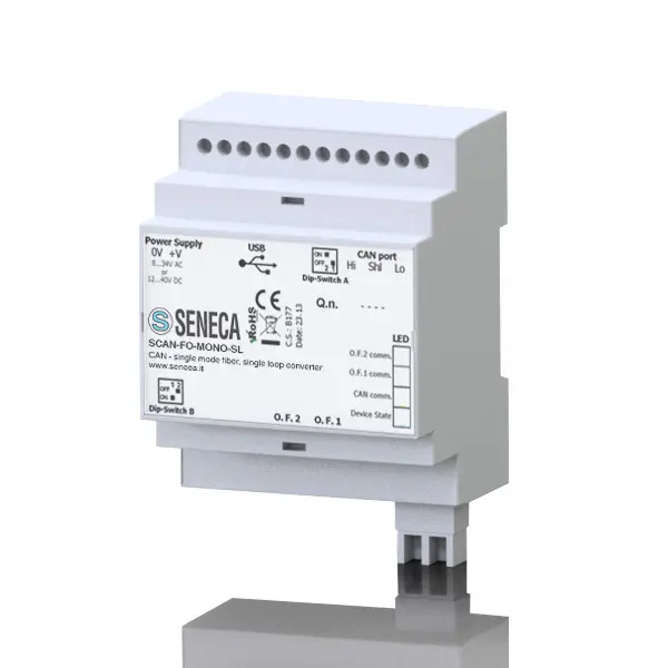 Produktfoto 1 von SENECA SCAN-FO-MULTI-SL, Einschleifen-Multimode-Faser-CAN-Konverter