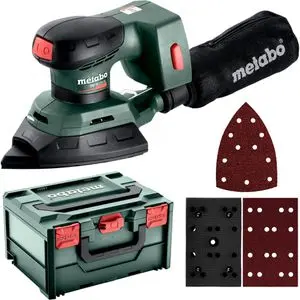 Produktfoto 1 von Metabo 602089840, Schwingschleifer SM 18 LTX BL, 18 V, 100 x 150mm, mit Klettverschluss