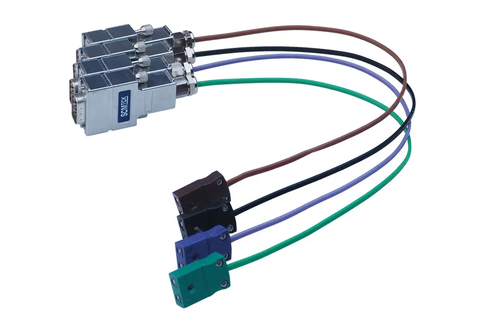 Produktfoto 1 von HBM Messtechnik 1-SCM-TCJ, Adapter SubHD15 Thermo Mini Typ J