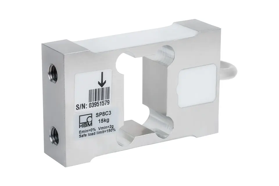 HBM Messtechnik 1-SP8C3/100KG-1, Plattformwägezelle SP8C3/100kg