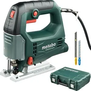 Produktfoto 1 von Metabo Stichsäge STEB 65 Quick, Pendelhubstichsäge, 450 W, mit Koffer