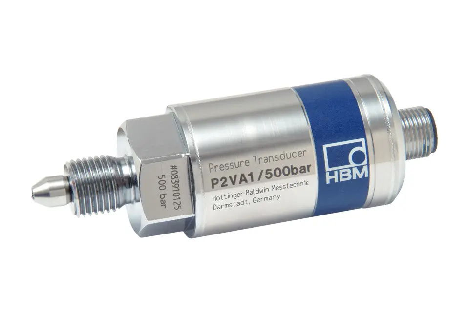 Produktfoto 1 von HBM Messtechnik 1-P2VA2/500BAR, Druckaufnehmer P2VA2/500bar