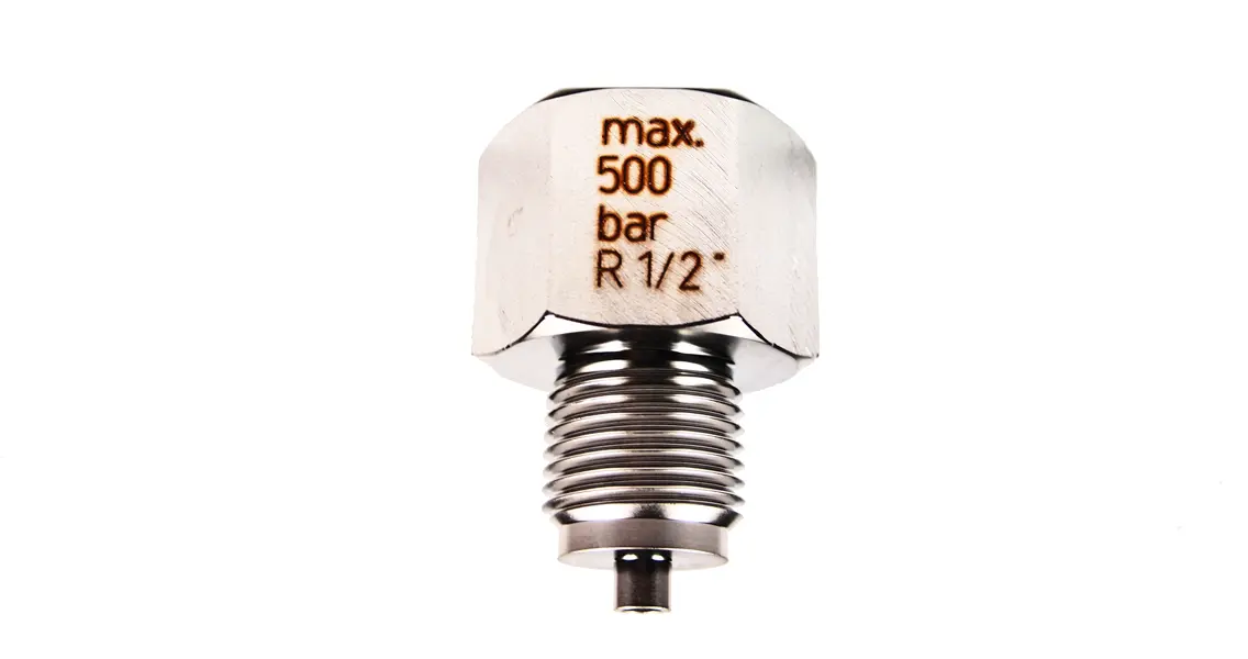 Produktfoto 1 von HBM Messtechnik 1-P3M/500/R1/2, Anschluss-Adapter für P3MB M12 auf G1/2