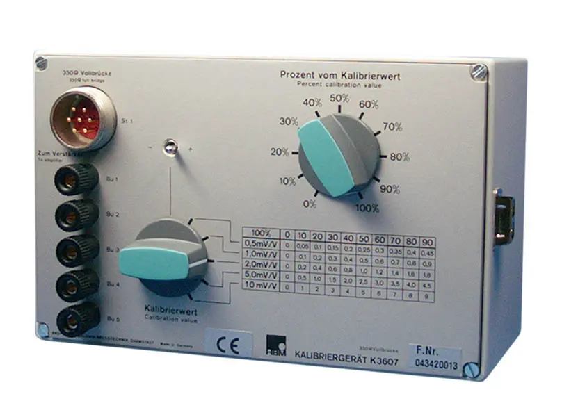 Produktfoto 1 von HBM Messtechnik 1-K3607, Kalibriergerät