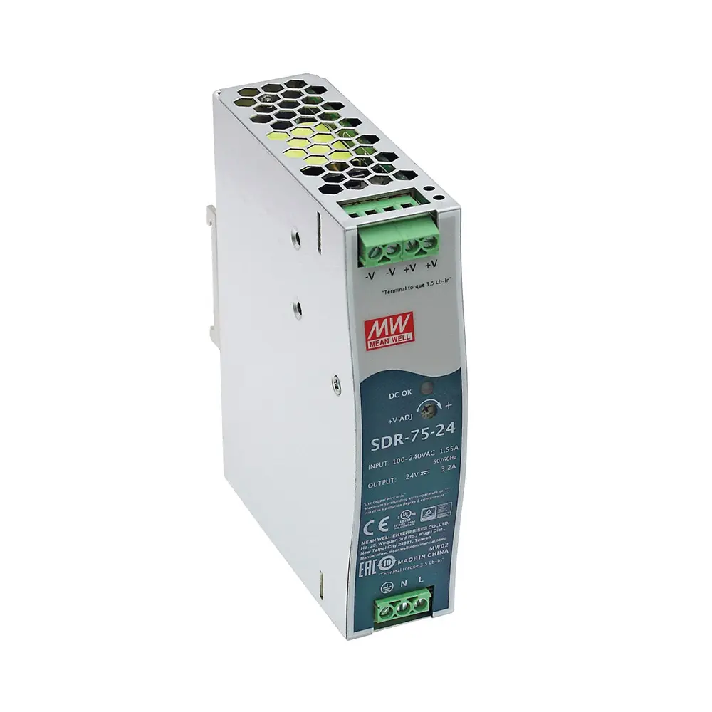Produktfoto 1 von LED2WORK 210100-01, 24V DC Hutschienen Netzteil 72 W