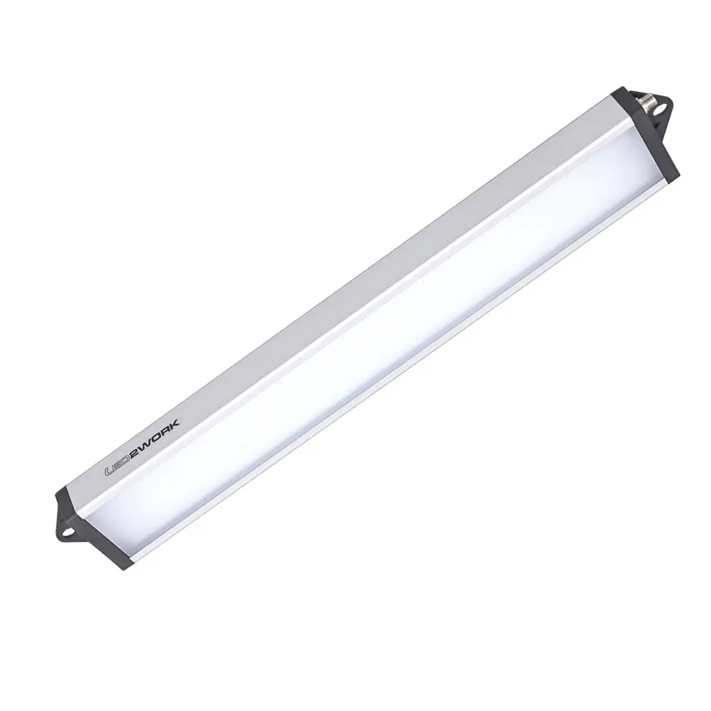 Produktfoto 1 von LED2WORK 110914-44, UNILED SL AC, 1545 mm, 220-240V AC, M12-S, Abdeckung Mikroprismen