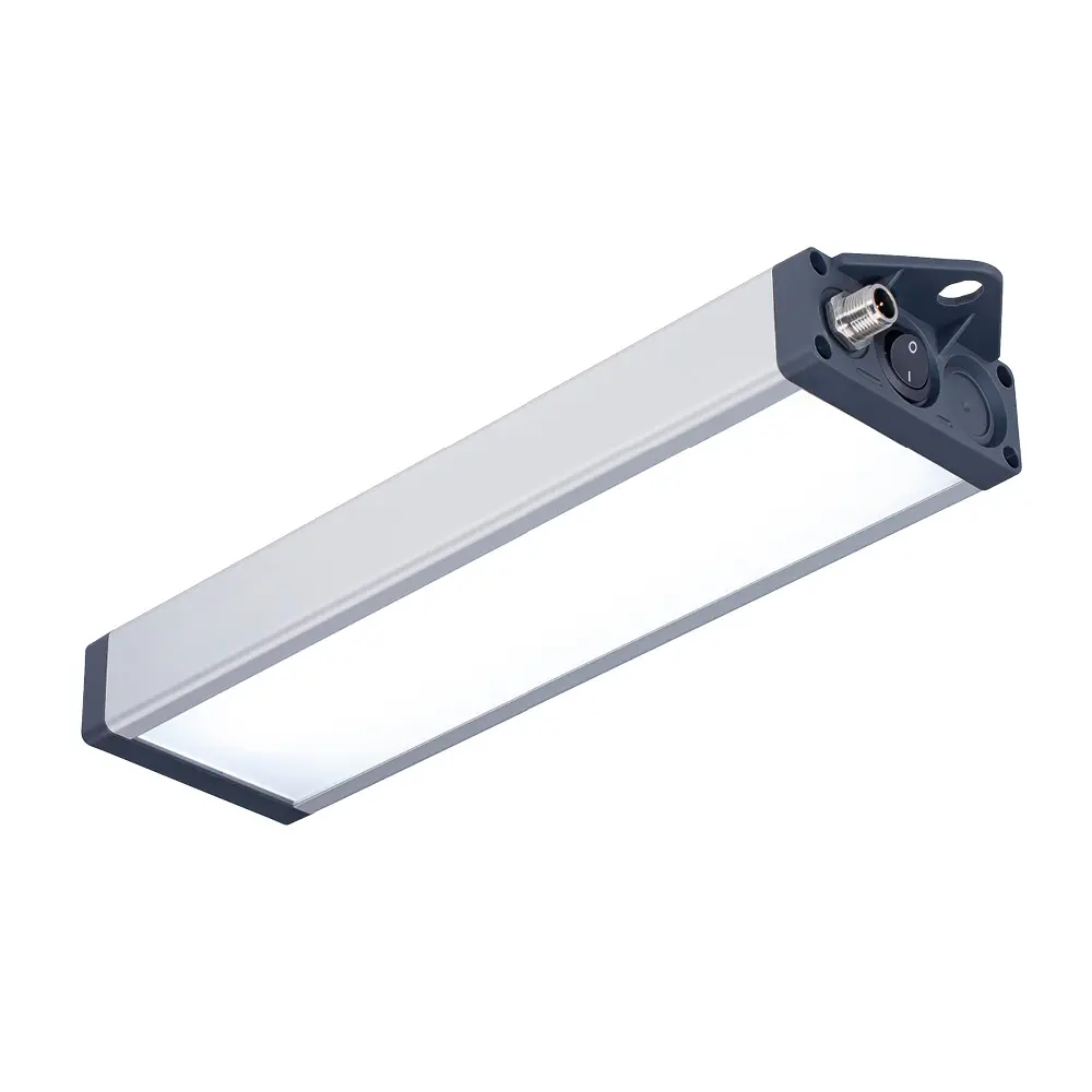 Produktfoto 1 von LED2WORK 110914-41, UNILED SL AC, 295 mm, 220-240V AC, M12-S, Abdeckung Mikroprismen