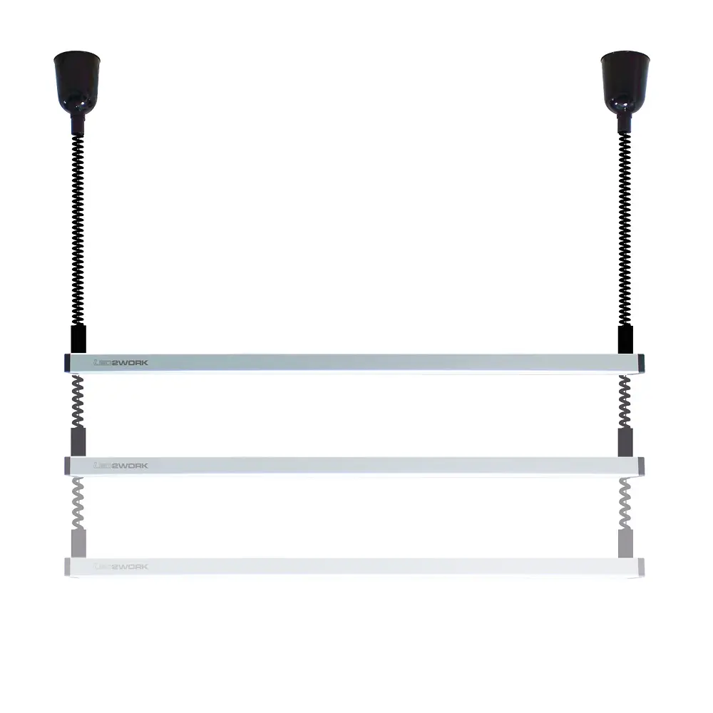 Produktfoto 1 von LED2WORK 110914-84, UNILED SL AC, 1570 mm, 220-240V AC, Zugpendel