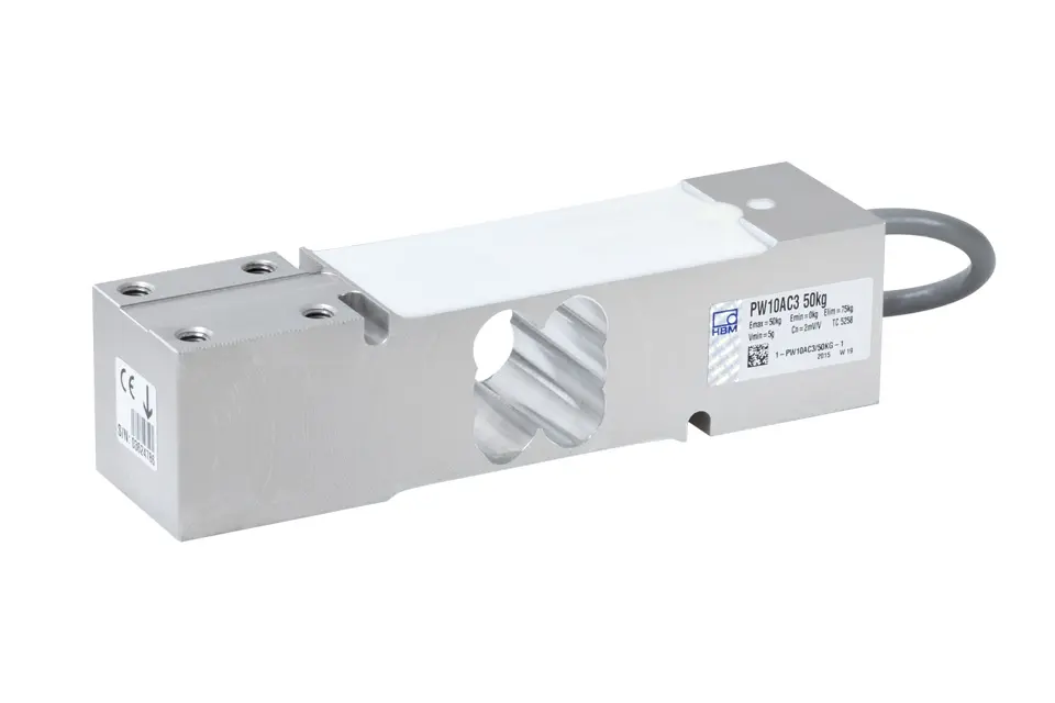 HBM Messtechnik 1-PW10AC3/100KG-1, Plattformwägezelle PW10AC3/100kg