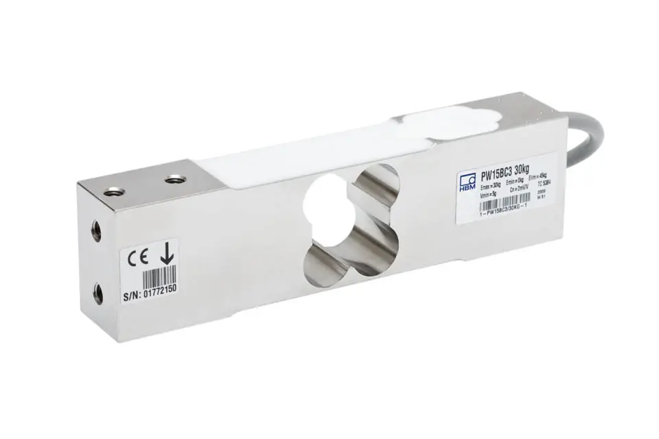 Produktfoto 1 von HBM Messtechnik 1-PW15BC3/200KG-1, Plattformwägezelle PW15BC3/200kg