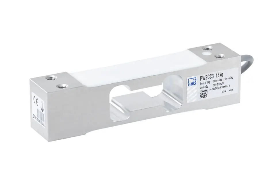 Produktfoto 1 von HBM Messtechnik 1-PW2CC6/12KG-1, Plattformwägezelle PW2CC6/12kg