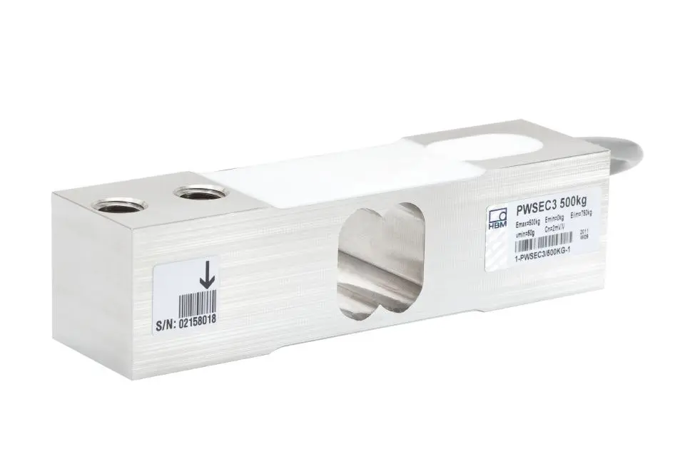 Produktfoto 1 von HBM Messtechnik 1-PWSEC3/200KG-1, Plattformwägezelle PWSEC3/200kg
