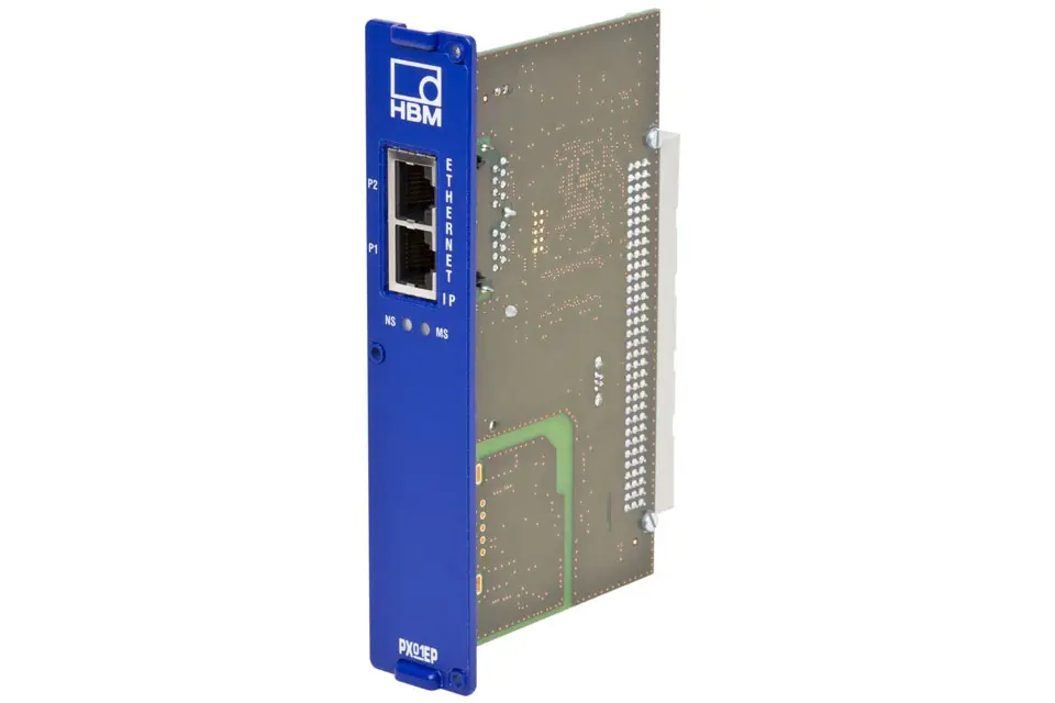 Produktfoto 1 von HBM Messtechnik 1-PX01EP, Ethernet-IP Kommunikationseinschub PMX