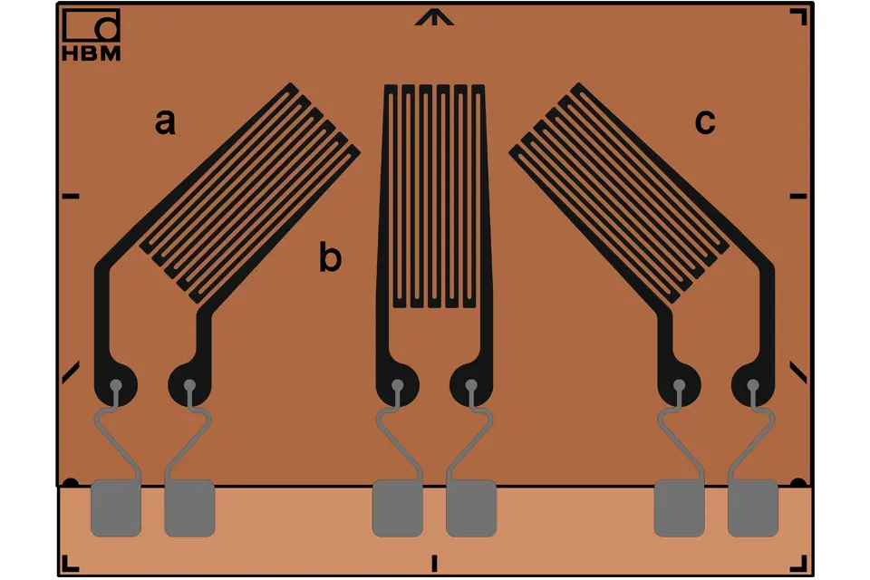 Produktfoto 1 von HBM Messtechnik DMS 1.5/1000GE RM86, DMS für die SA, P\n: 1-RM86-1.5/1K0GE