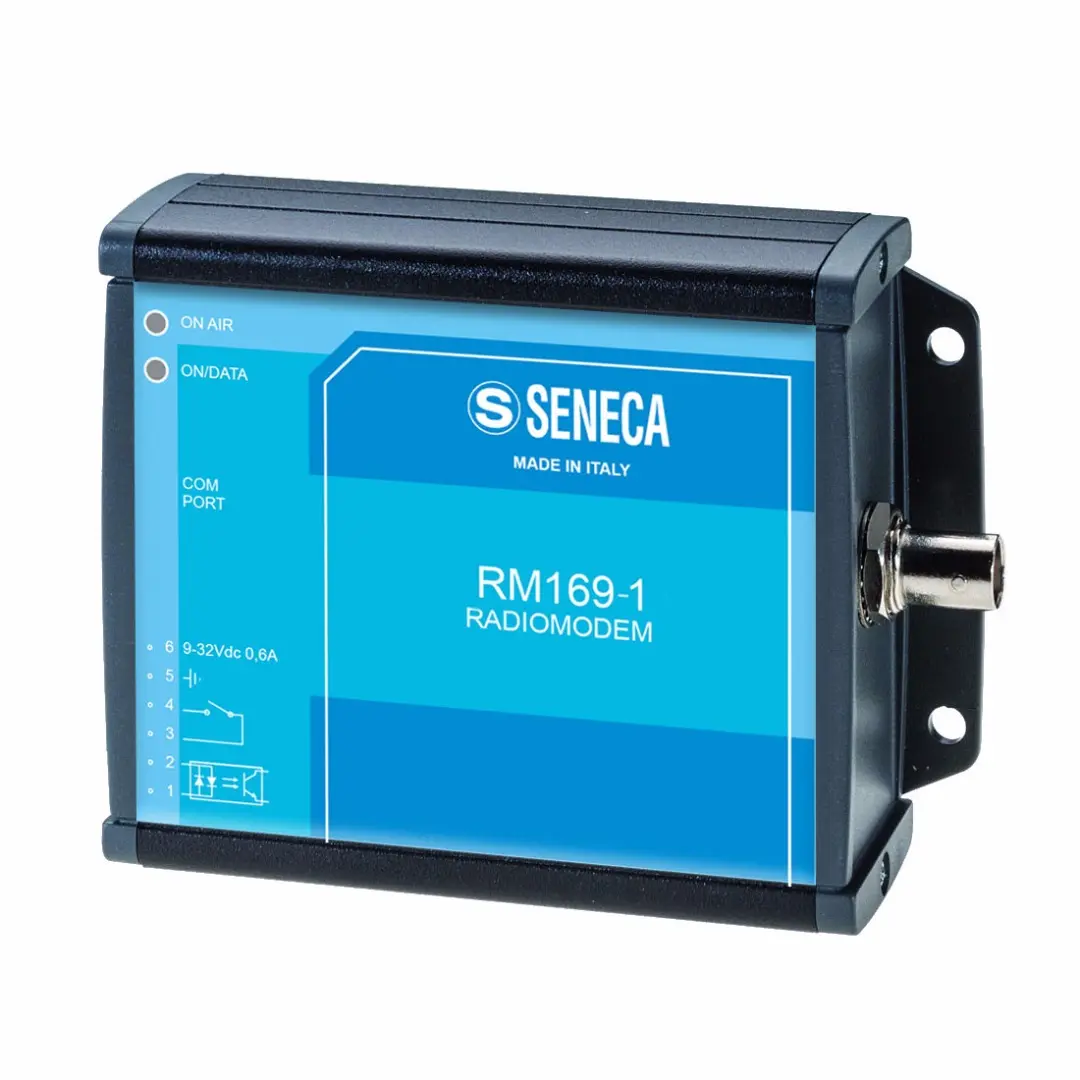 Produktfoto 1 von SENECA RM169-1, 169MHz Funkmodem, RS232/RS485, RED-konform