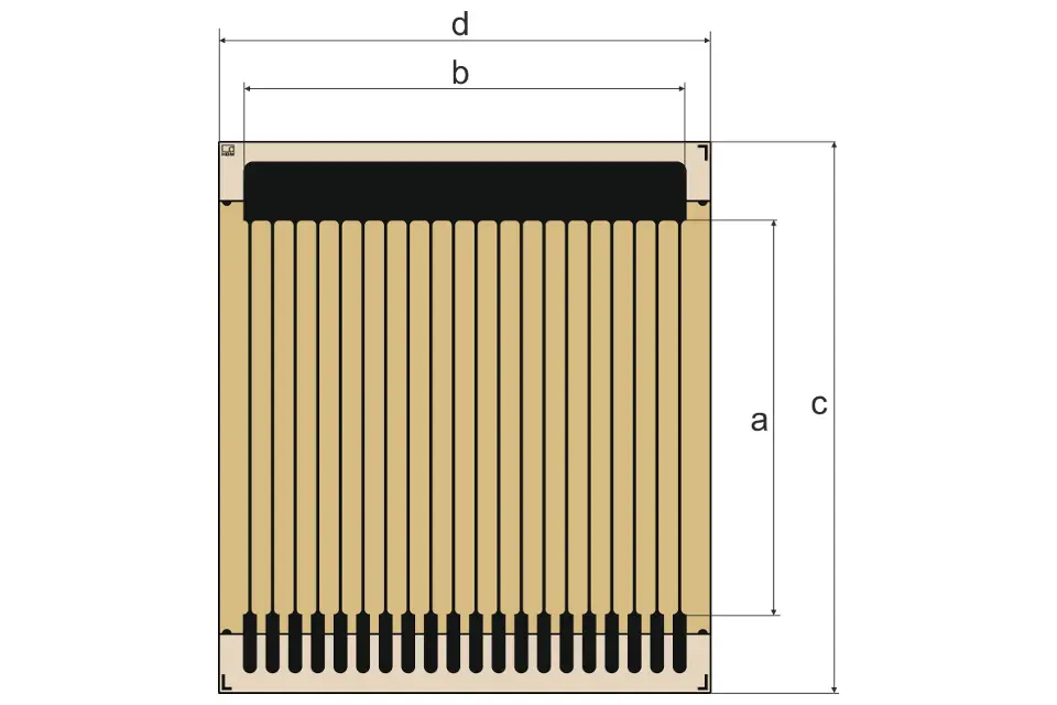 Produktfoto 1 von HBM Messtechnik 1-RDS 20, Rissmessstreifen RDS 20
